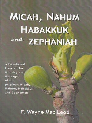 cover image of Micah, Nahum, Habakkuk and Zephaniah